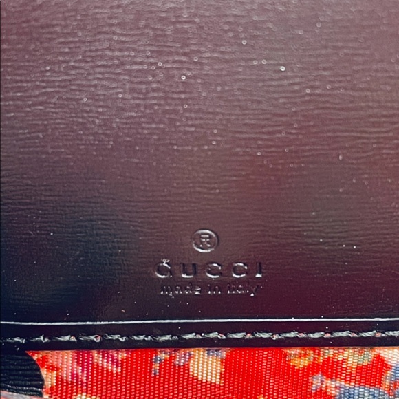 ❌SOLD❌ Gucci GG Marmont Web Quilted Leather Wallet - Picture 10 of 11